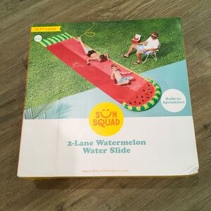 Sun Squad Watermelon Water Slide